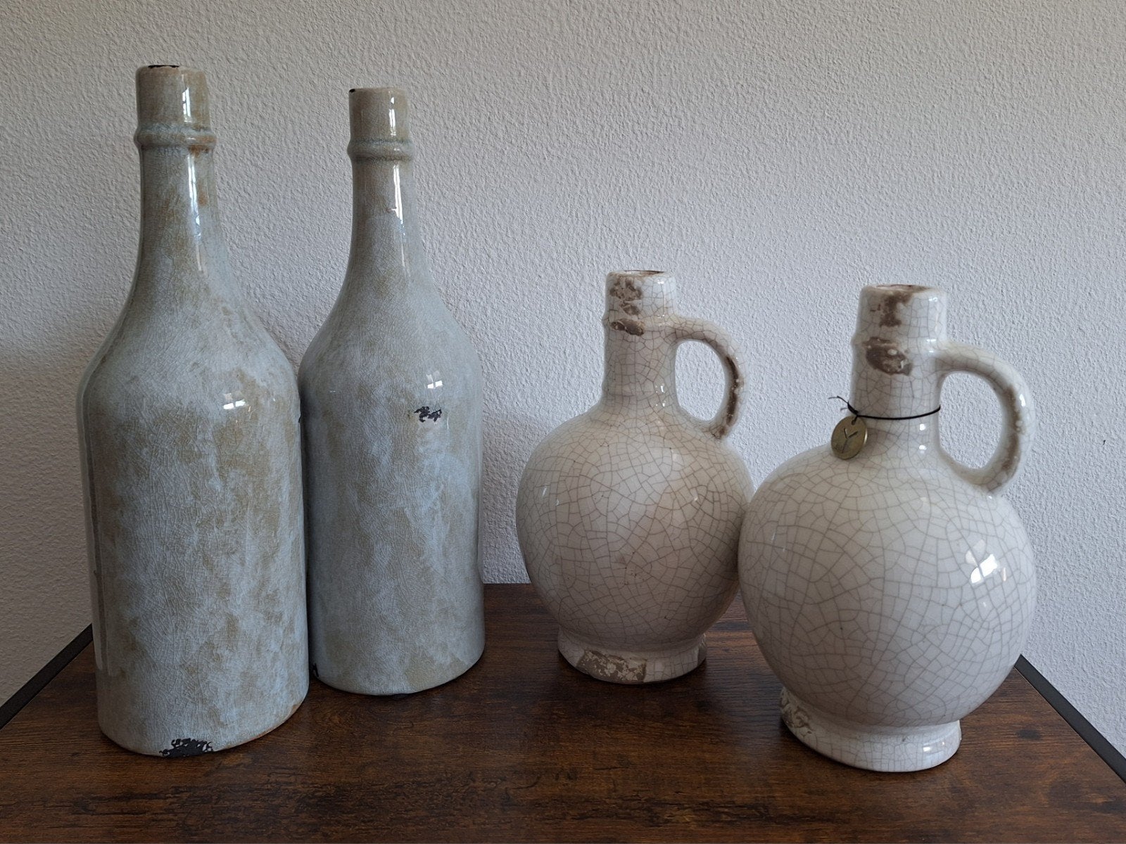 Set van 4 Brynxz decoratieve kruiken en flessen, Ophalen of Verzenden