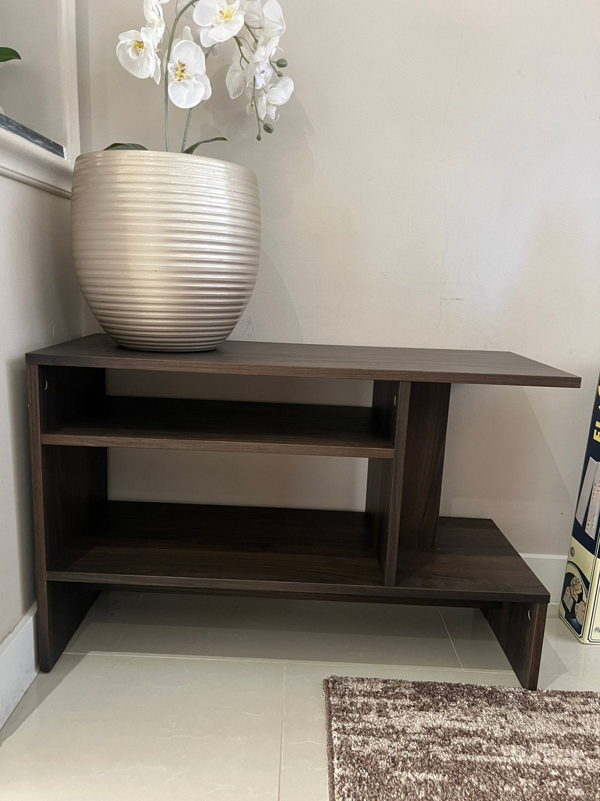 Ikea holmerud side table donkerbruin, Ophalen, Gebruikt, 50 tot 100 cm, Minder dan 100 cm