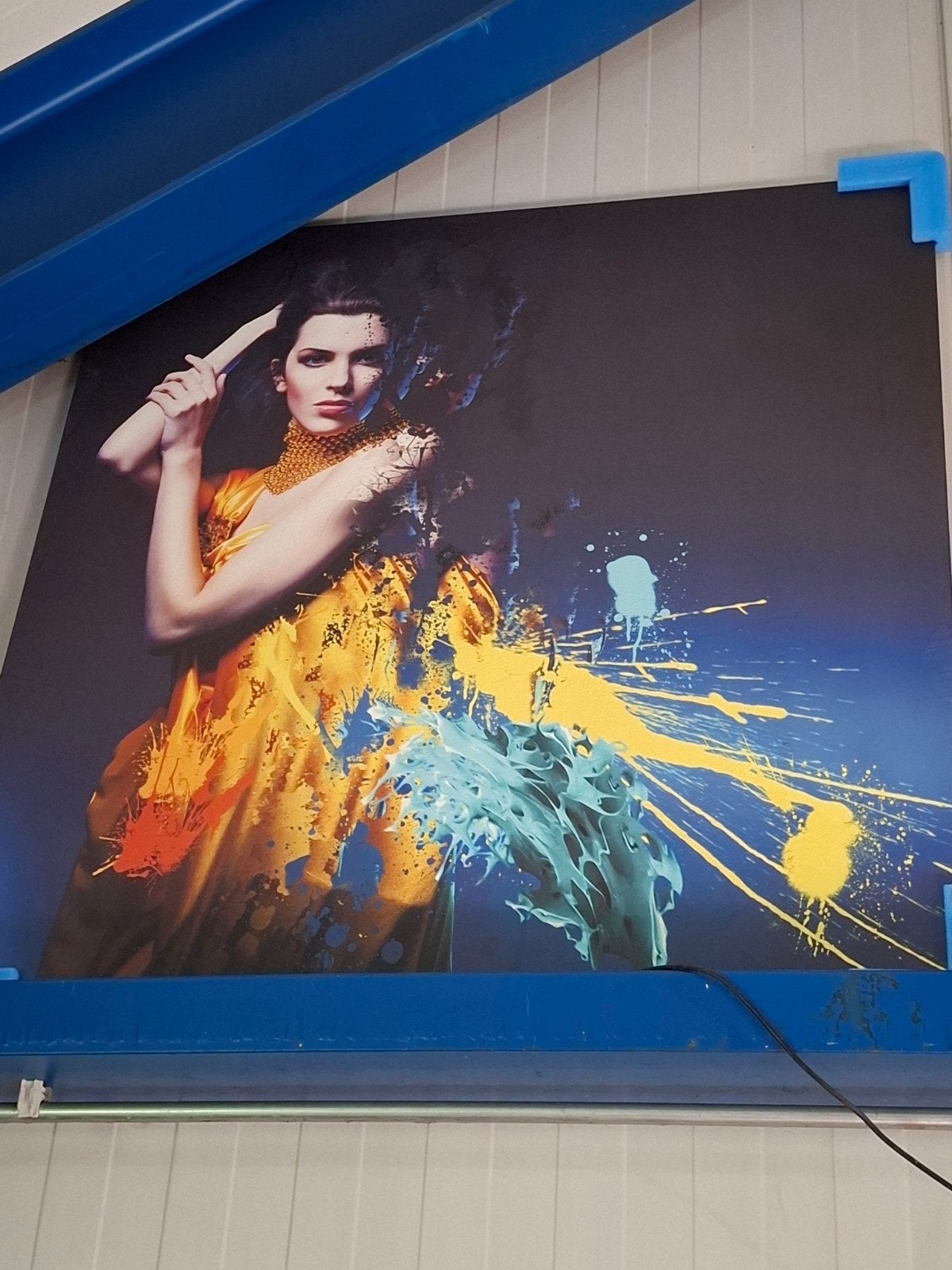 Schilderij, Ophalen