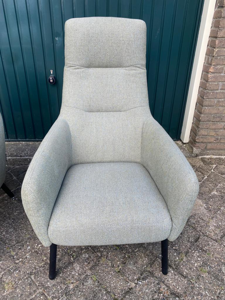 Prominent fauteuils, Huis en Inrichting, Fauteuils, Ophalen of Verzenden, Zo goed als nieuw, Minder dan 75 cm, 50 tot 75 cm