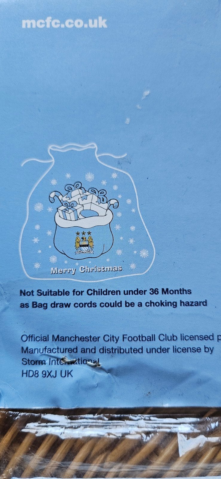 Kerstkadozak FC Manchester City, Ophalen of Verzenden, Nieuw, Buitenlandse clubs