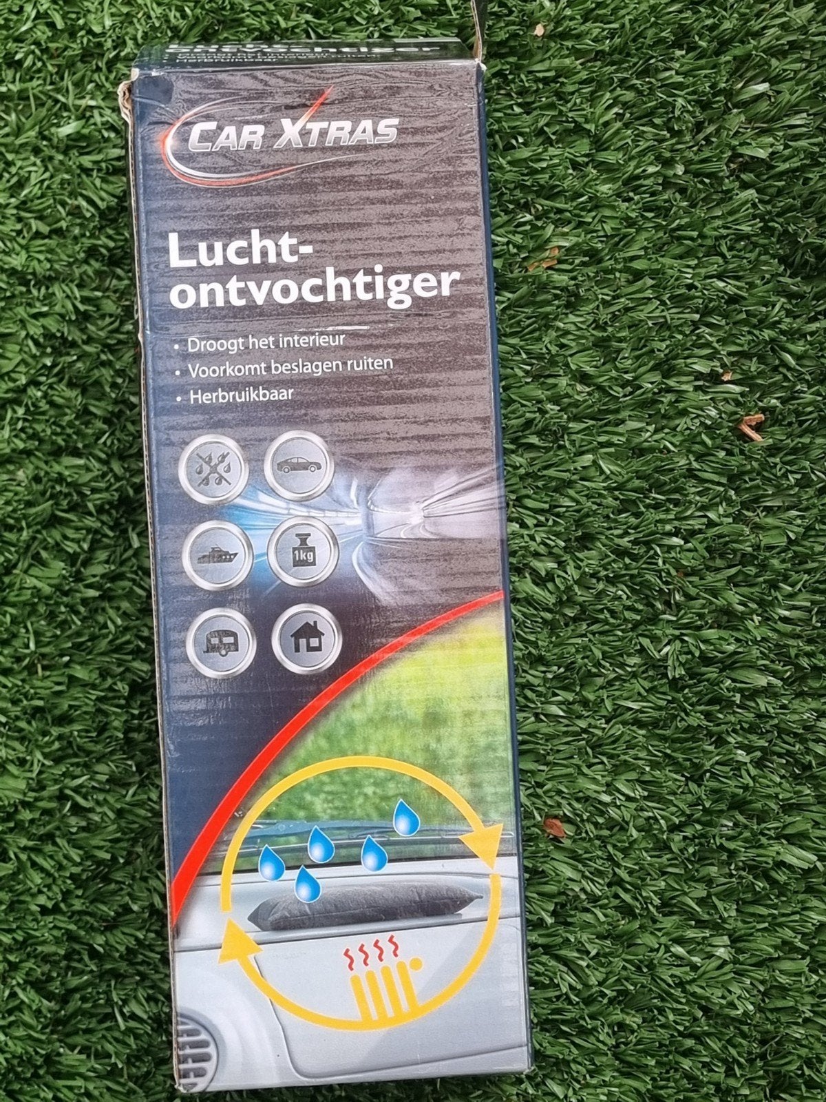 Car Xtras Luchtontvochtiger - Voorkomt beslagen ruiten (d11), Ophalen of Verzenden, Zo goed als nieuw