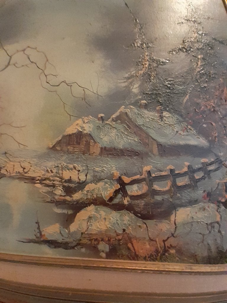 Schilderij van A. Buikema, Antiek en Kunst, Kunst | Schilderijen | Klassiek, Ophalen
