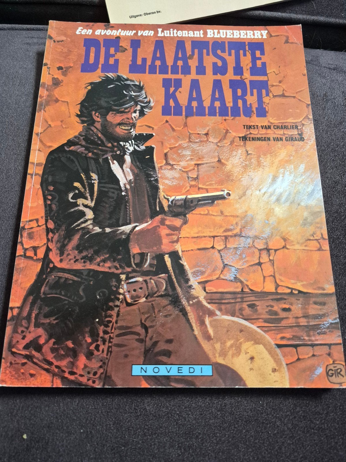 Zgan Luitenant Blueberry: De Laatste Kaart - 1e druk 1983, Eén stripboek, Ophalen of Verzenden, Zo goed als nieuw