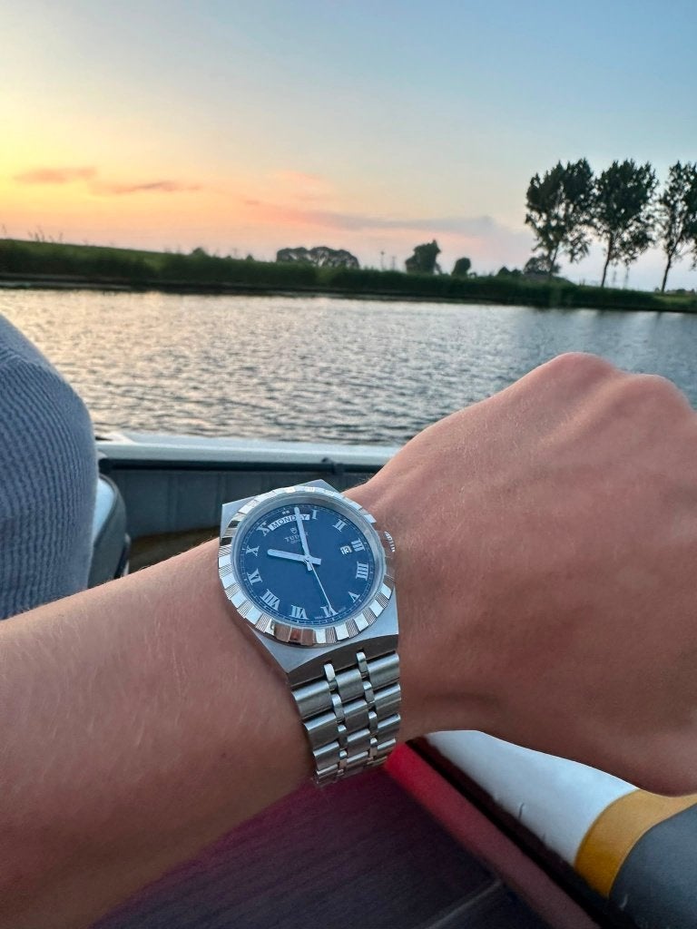 Tudor Royale Blue dial, Overige merken, Staal, Staal, Polshorloge