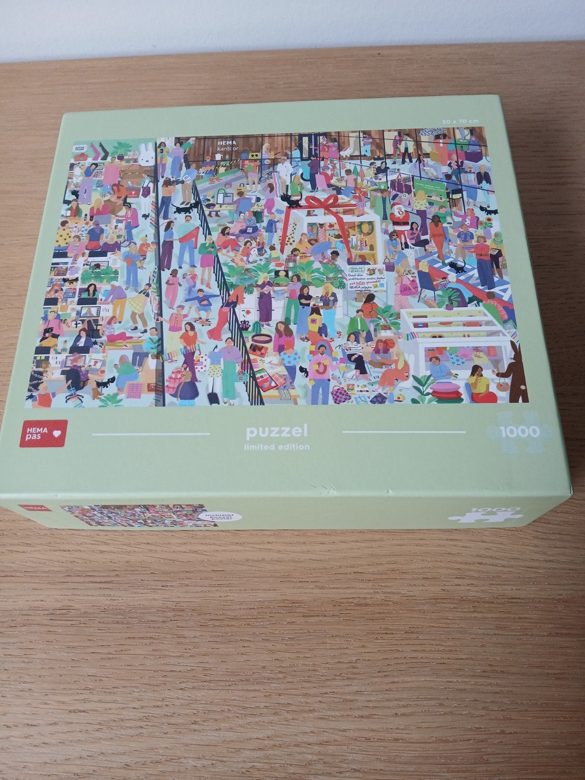 Hema Puzzel Limited Edition 1000 stukjes, Hobby en Vrije tijd, Denksport en Puzzels, Ophalen of Verzenden, Nieuw