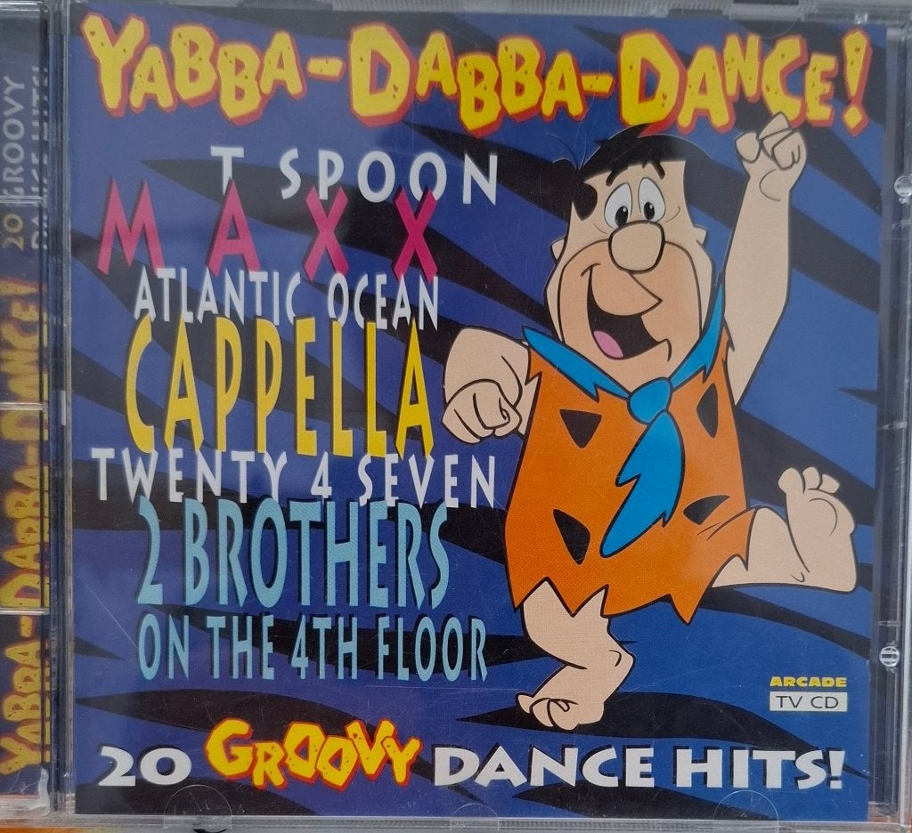 Yabba-Dabba-Dance! 20 Groovy Dance Hits! KRASVRIJE CD, Inclusief boekje, Dance, Ophalen of Verzenden, Zo goed als nieuw