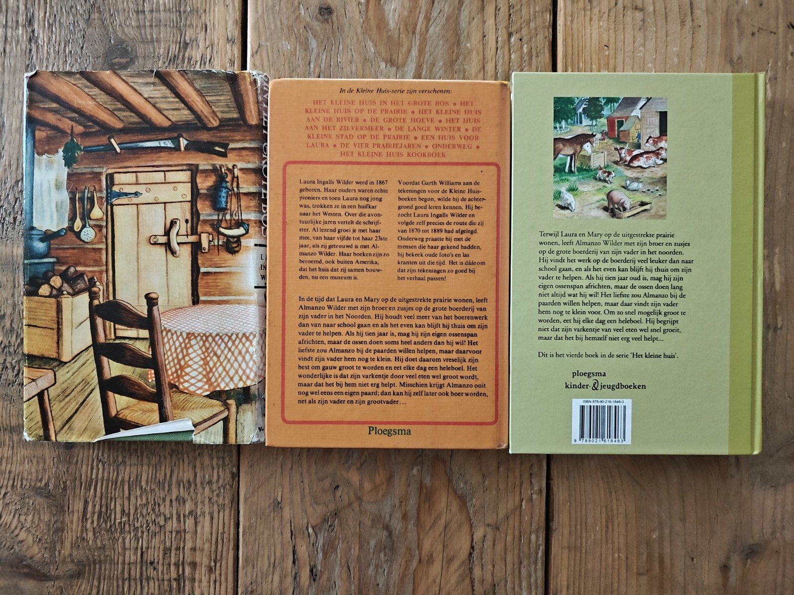 2 nostalgische boeken van: Het kleine huis., Ophalen of Verzenden
