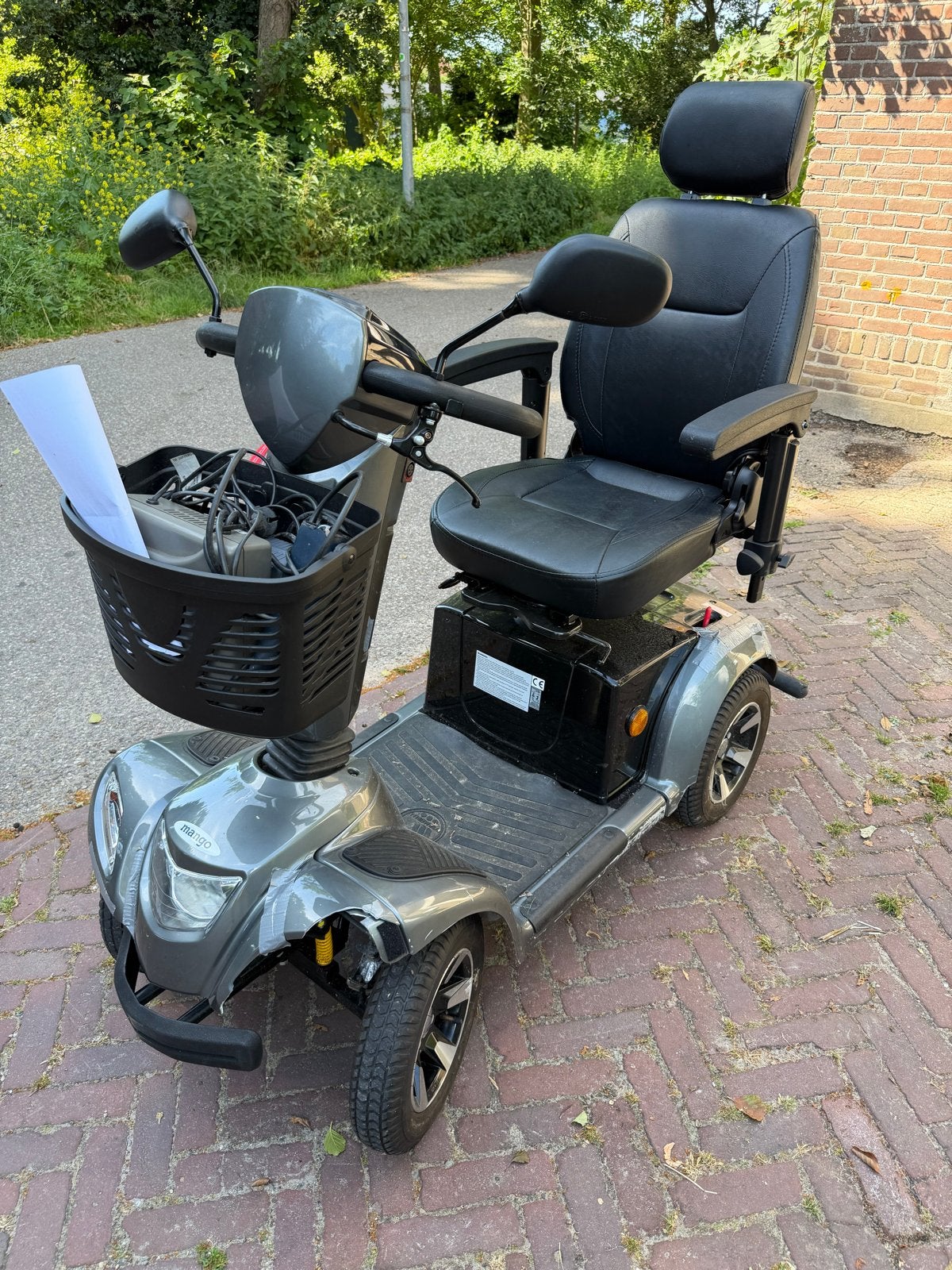 Leopard 4 Ltd. Ed., vermeiren mango scootmobiel opknapper, Diversen, Ophalen, 16 km/u of meer, Vermeieren, 46 km of meer
