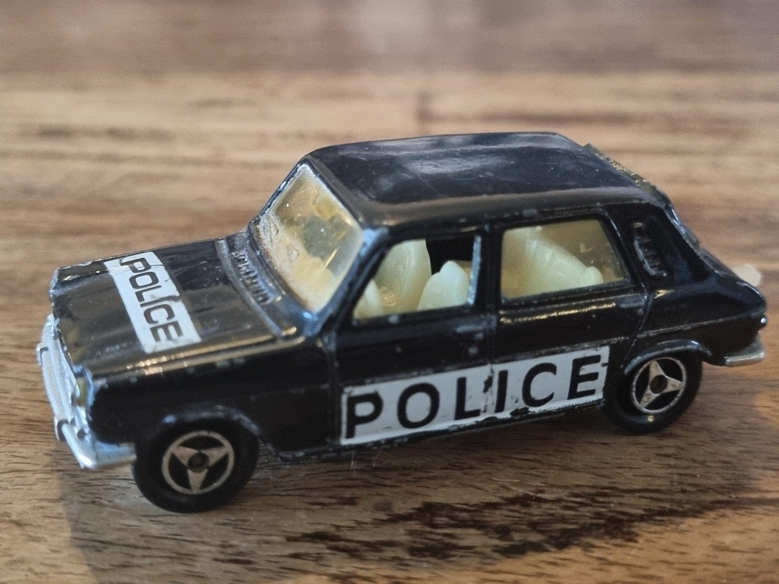 Majorette Simca 1100 TI Politie Auto - Vintage Speelgoed, Ophalen of Verzenden, Gebruikt