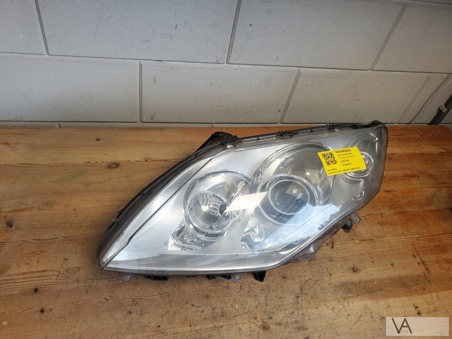 Renault Laguna 3 2007 - 2011 xenon koplamp links 260600035r, Gebruikt, -, Renault, -
