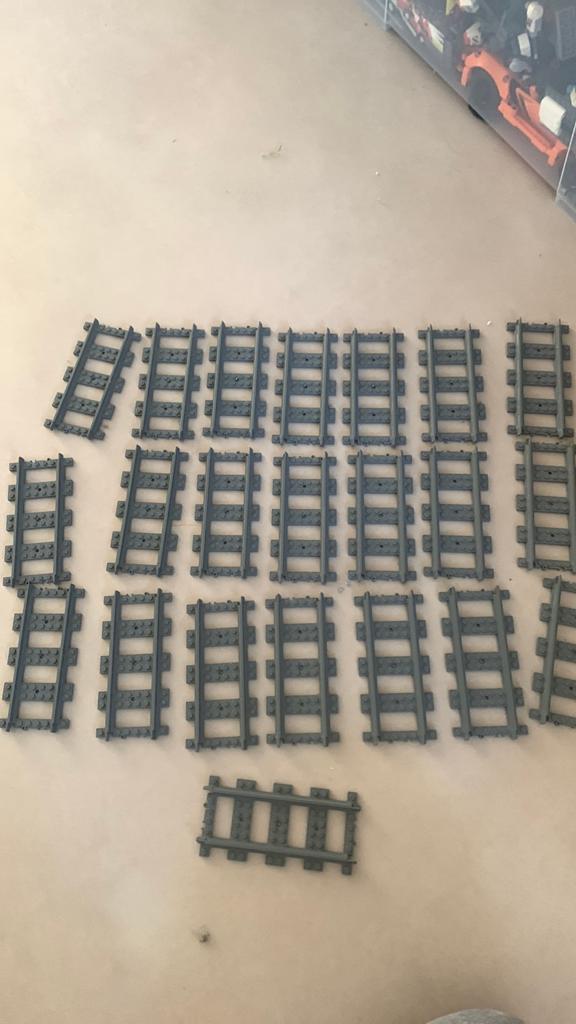 LEGO trein + extra spoorweg, Lego, Nieuw, Ophalen of Verzenden, Complete set