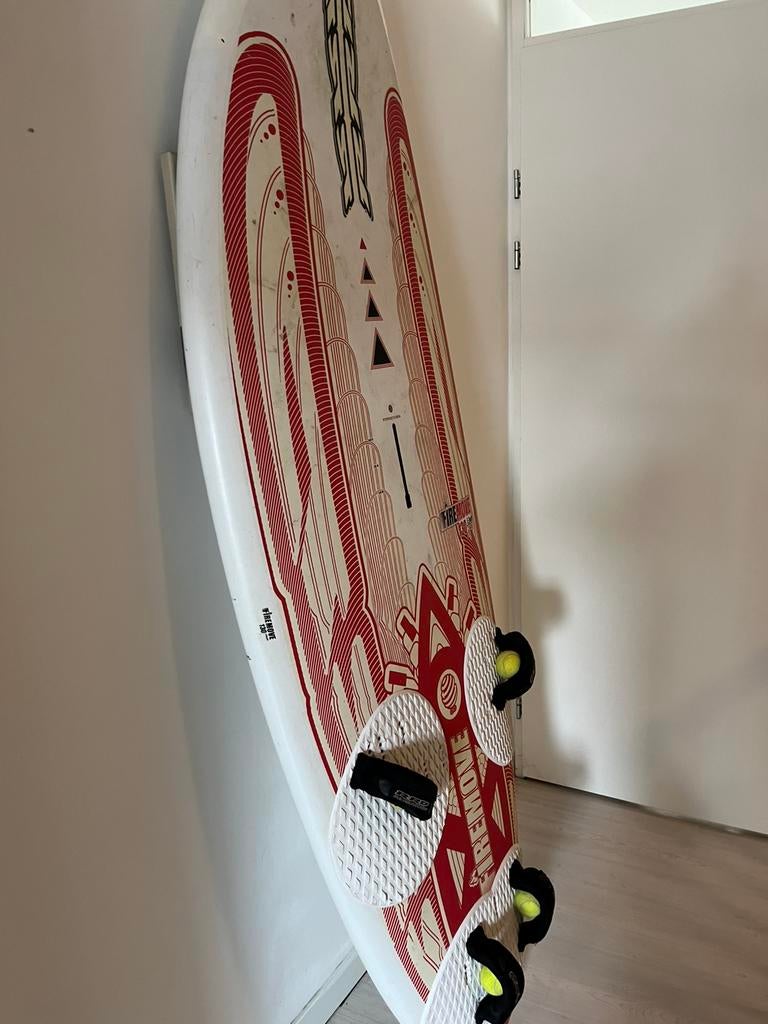 Surfplank Firemove 130 met alle toebehoren, Watersport en Boten, Ophalen, Met draagtas, Minder dan 250 cm, Zo goed als nieuw