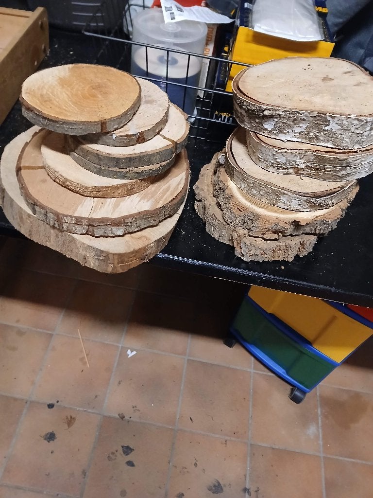 12  boomschijven, Ophalen