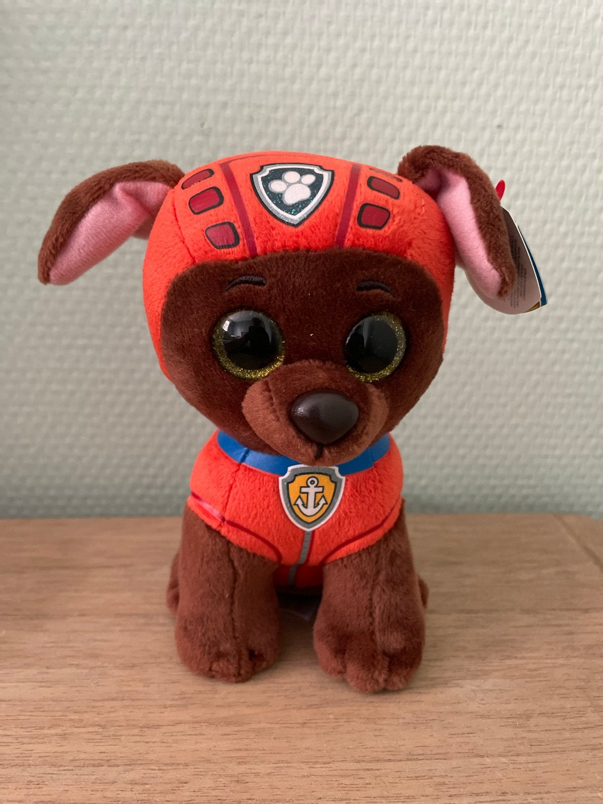 Ty Beanie Boos Tracker Paw Patrol Knuffel Hond, Klein (minder dan 20 cm), Bruin, Ty, Paw Patrol