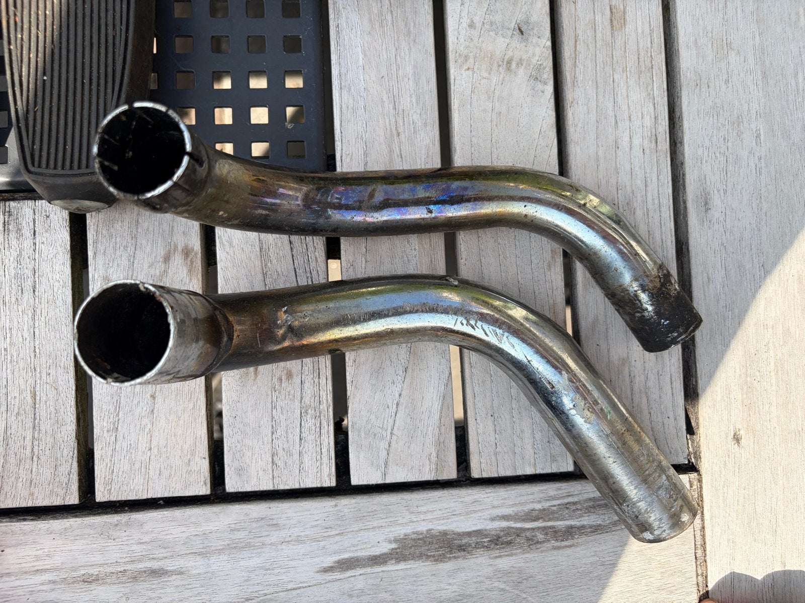 Kreidler uitlaatbochten 28 + 32mm, Fietsen en Brommers, Ophalen of Verzenden, Gebruikt, Uitlaat