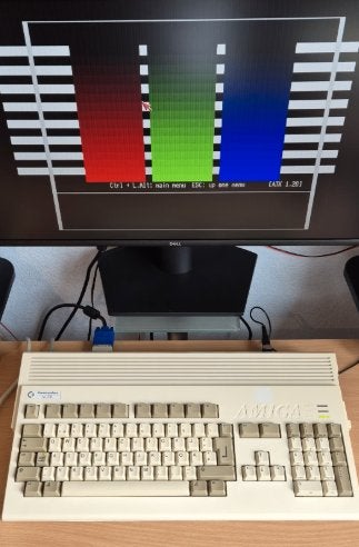 Commodore Amiga 1200 getest vintgae, Computers en Software, Vintage Computers, Ophalen of Verzenden, Commodore