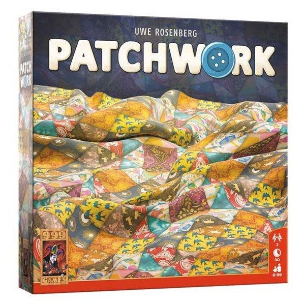 Patchwork 999 Games Bordspel Nieuw, 999 Games, Nieuw, Ophalen of Verzenden, 999 Games