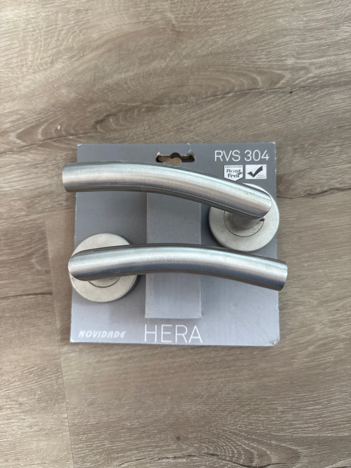 Nieuwe RVS 304 Deurklinken - Hera Model, Ophalen of Verzenden, Nieuw, Rvs, Klink of Kruk