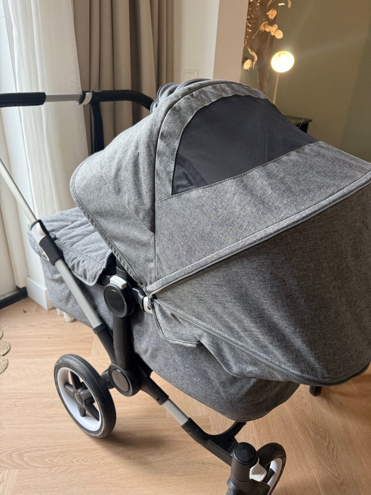 Bugaboo Donkey 3 Duo kinderwagen met maxi cosi adapters, Ophalen, Zo goed als nieuw, Combiwagen, Duowagen