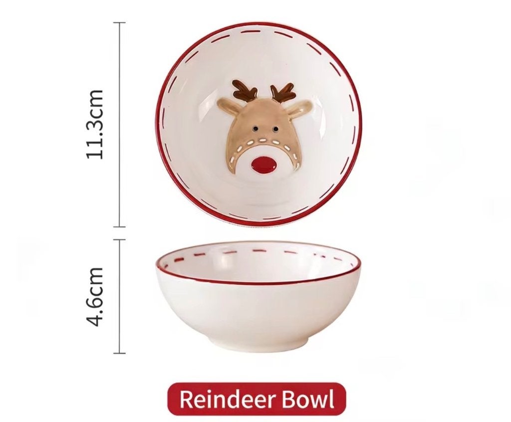 Kerst-kleine kommetje, Antiek en Kunst, Antiek | Keramiek en Aardewerk, Ophalen of Verzenden