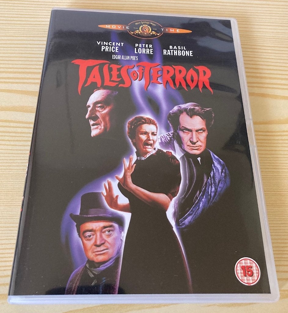 dvd Tales Of Terror Met Vincent Price, Peter Lorre, Ophalen, Engels, Vanaf 16 jaar, Nederlands