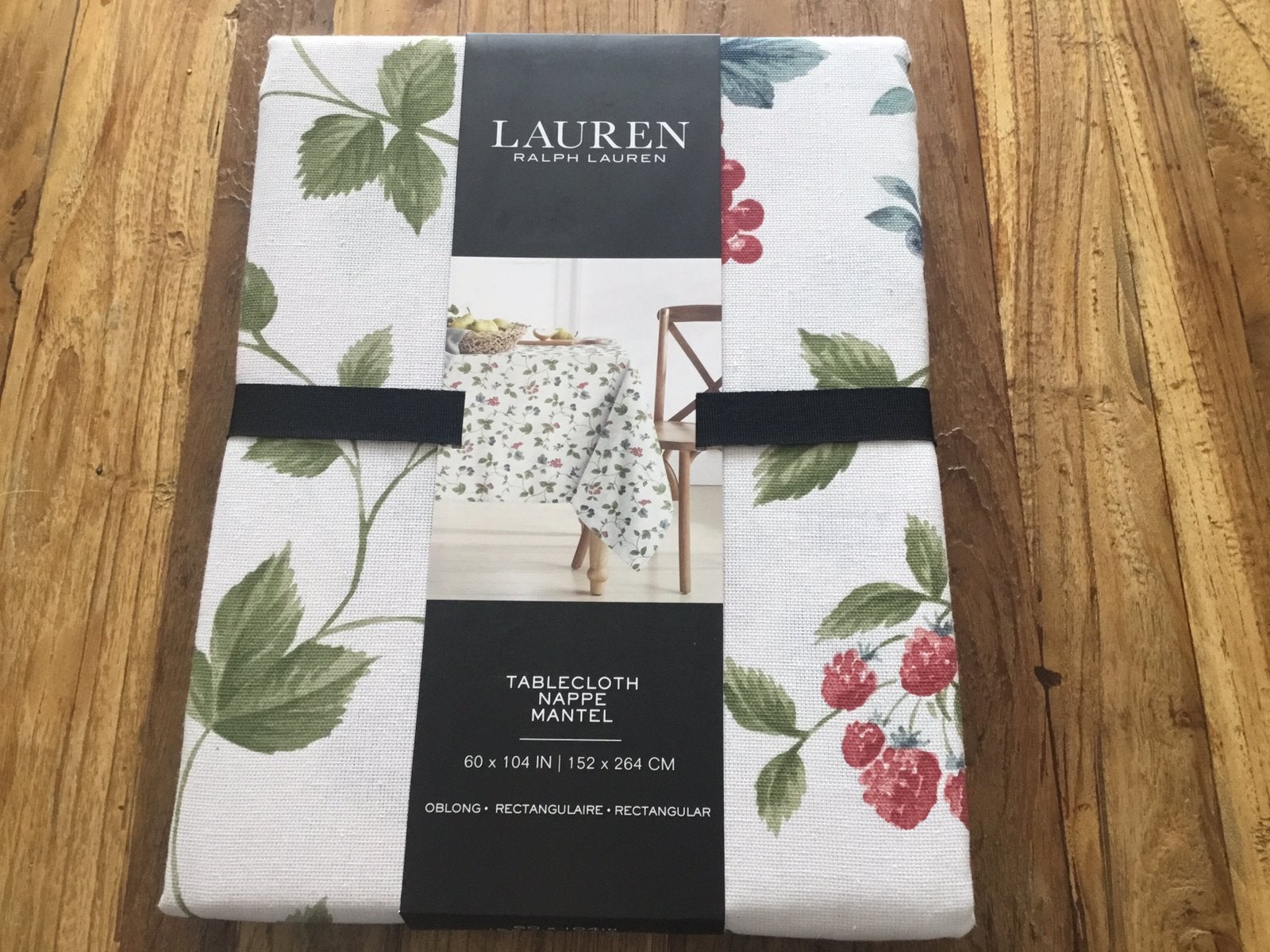 RALPH LAUREN nieuw tafelkleed, Huis en Inrichting, Ophalen of Verzenden, Nieuw, Rechthoek