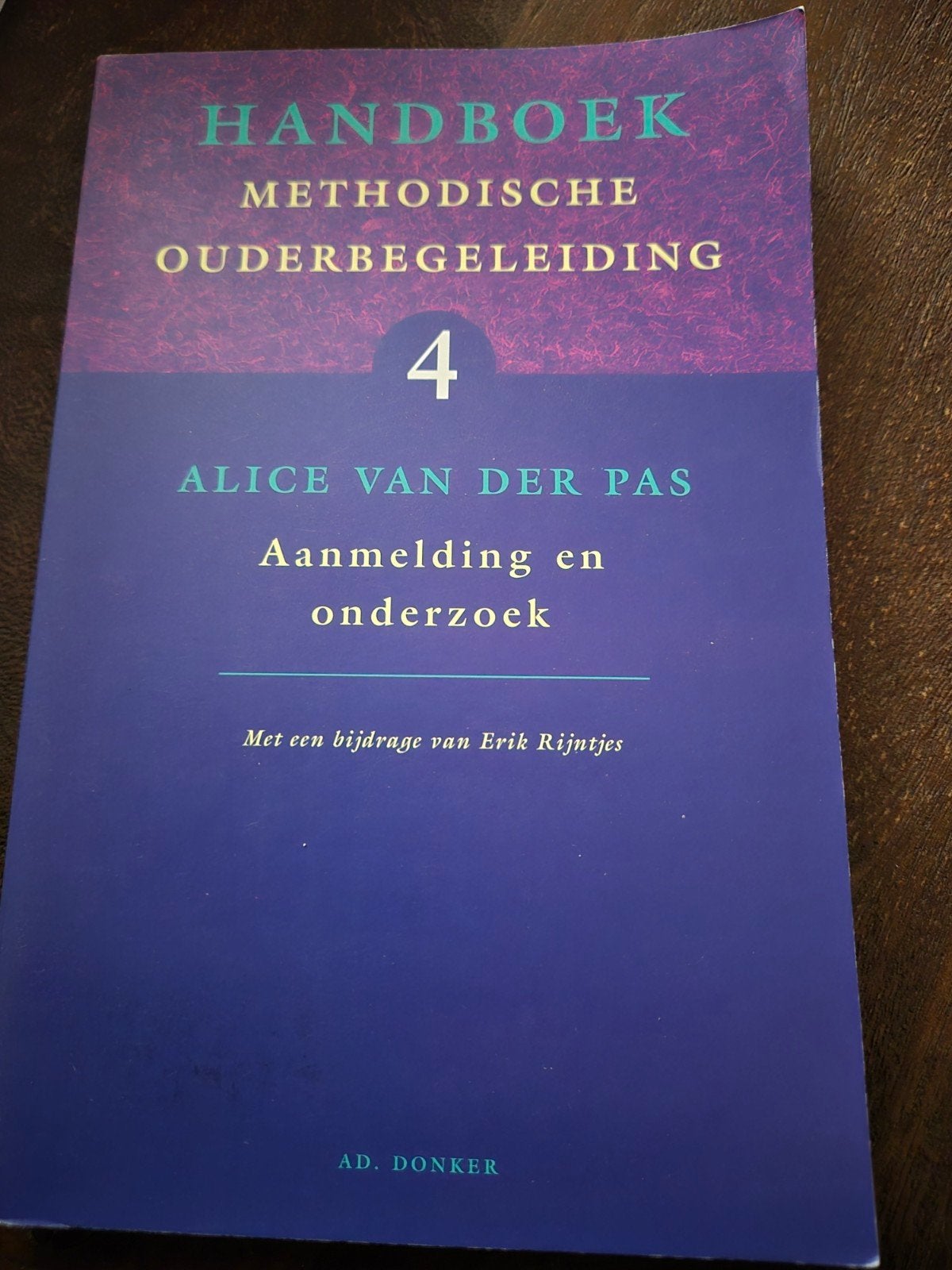 Handboek Methodische Ouderbegeleiding - Alice van der Pas, Alice van der Pas, Zo goed als nieuw, Gamma, HBO