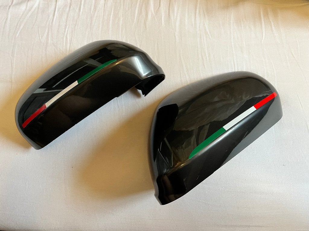 Spiegelkappen set anthracite Alfa Giulietta/ MiTo/ 159, Auto diversen, Ophalen of Verzenden, Gebruikt