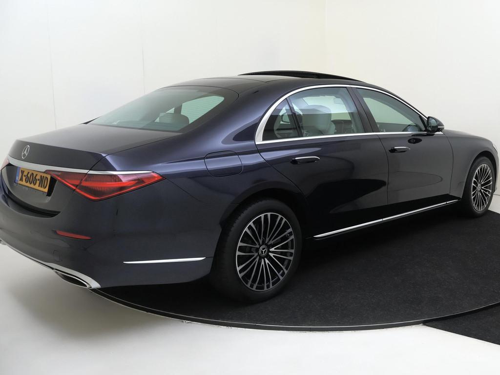 Mercedes-Benz S-klasse 450 e Lang /Panoramadak /Achterasbest, Automaat, Achterwielaandrijving, Gebruikt, Euro 6