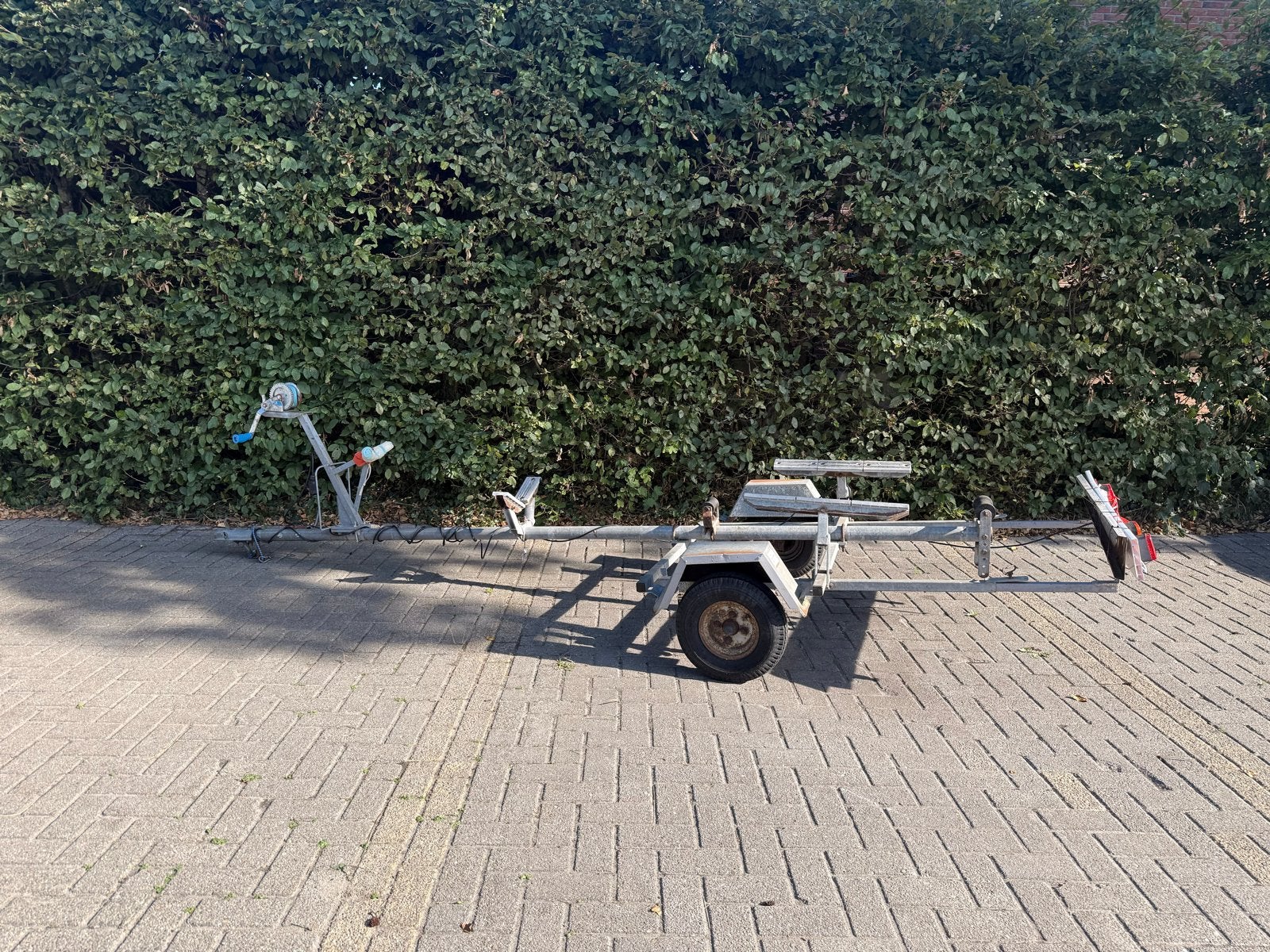 Nette boottrailer - direct beschikbaar, Ophalen, Minder dan 1500 kg, Gebruikt, Overige typen