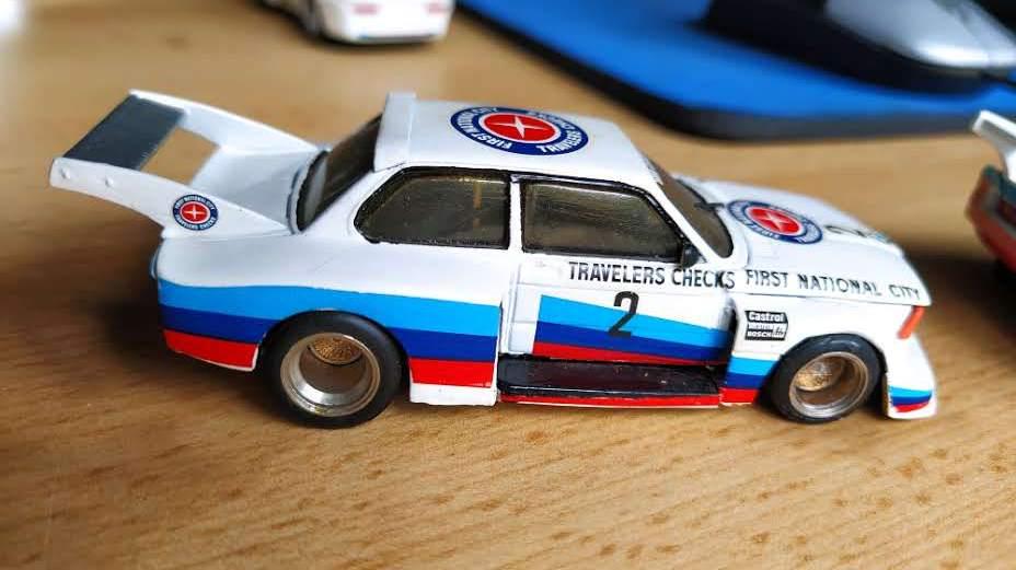 BMW 320 RACING, 1:43, MINICHAMPS, als nieuw!, Hobby en Vrije tijd, Modelauto's | 1:43, Ophalen of Verzenden, Zo goed als nieuw