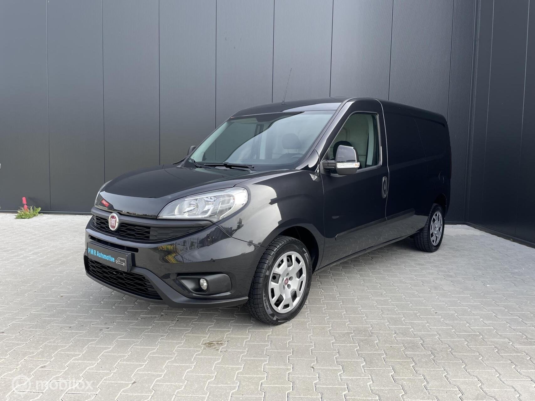 Fiat Doblo Bestel 1.4 L2 Maxi / MARGE / NAVI / CRUISE, Auto's, Gebruikt, Zwart, 1245 kg, Bedrijf