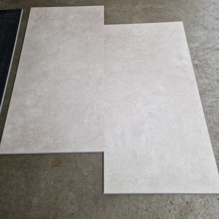 Restpartij 13,3 m2 Klik PVC Premoda Vulcano. Light grey, Ophalen, Nieuw, Grijs, 10 tot 25 m²