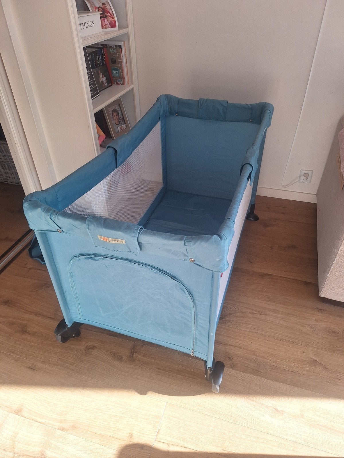 Reisbedje met extra matras, Ophalen, Gebruikt, Reisbedje