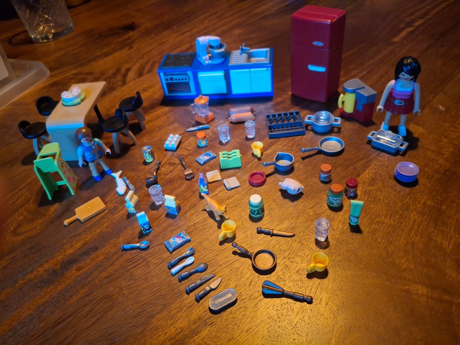 Playmobil Dollhouse Keuken 70206 - Compleet!, Ophalen, Complete set, Overige typen, Zo goed als nieuw