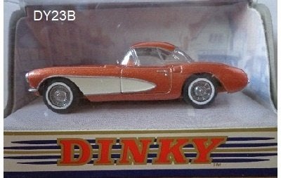 Modelauto 1:43 Dinky Chevrolet Corvette C1 1956 DY23B, Hobby en Vrije tijd, Modelauto's | 1:43, Ophalen of Verzenden, Nieuw, Auto