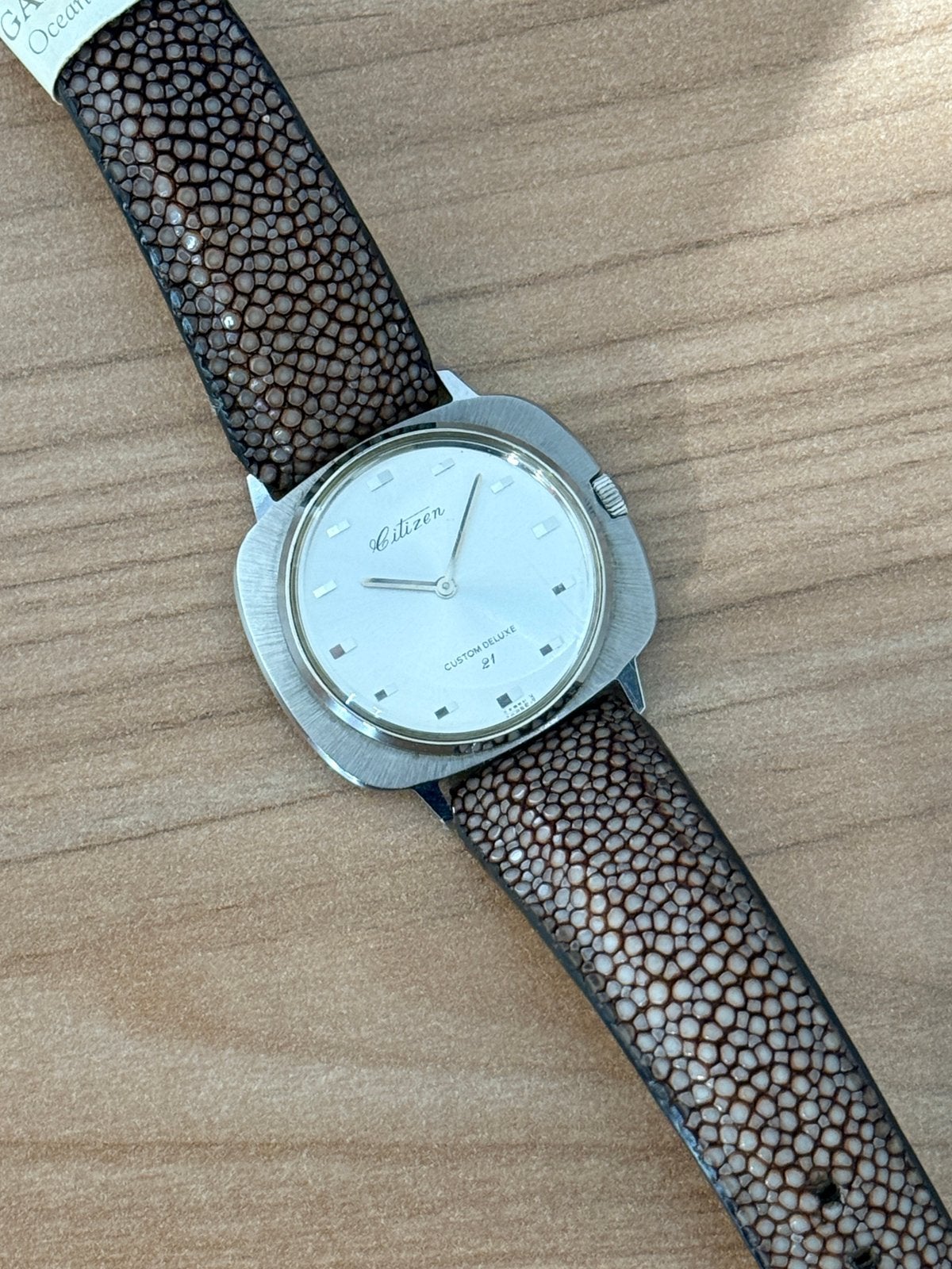 Vintage Citizen Custom Deluxe & Seiko Titanium Chronograaf, Gebruikt, Staal, Verzenden, Polshorloge