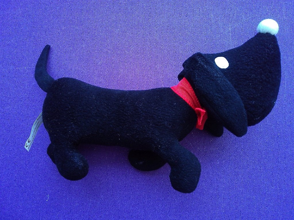 HEMA JIP EN JANNEKE Knuffel HOND TAKKIE **Nieuw**, Hema, Nieuw, Zwart, Hond