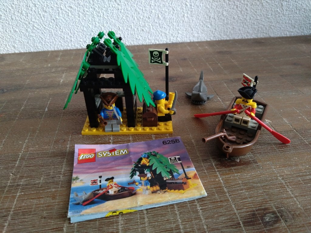lego system pirates 6258, Gebruikt, Overige thema's, Lego, Ophalen of Verzenden