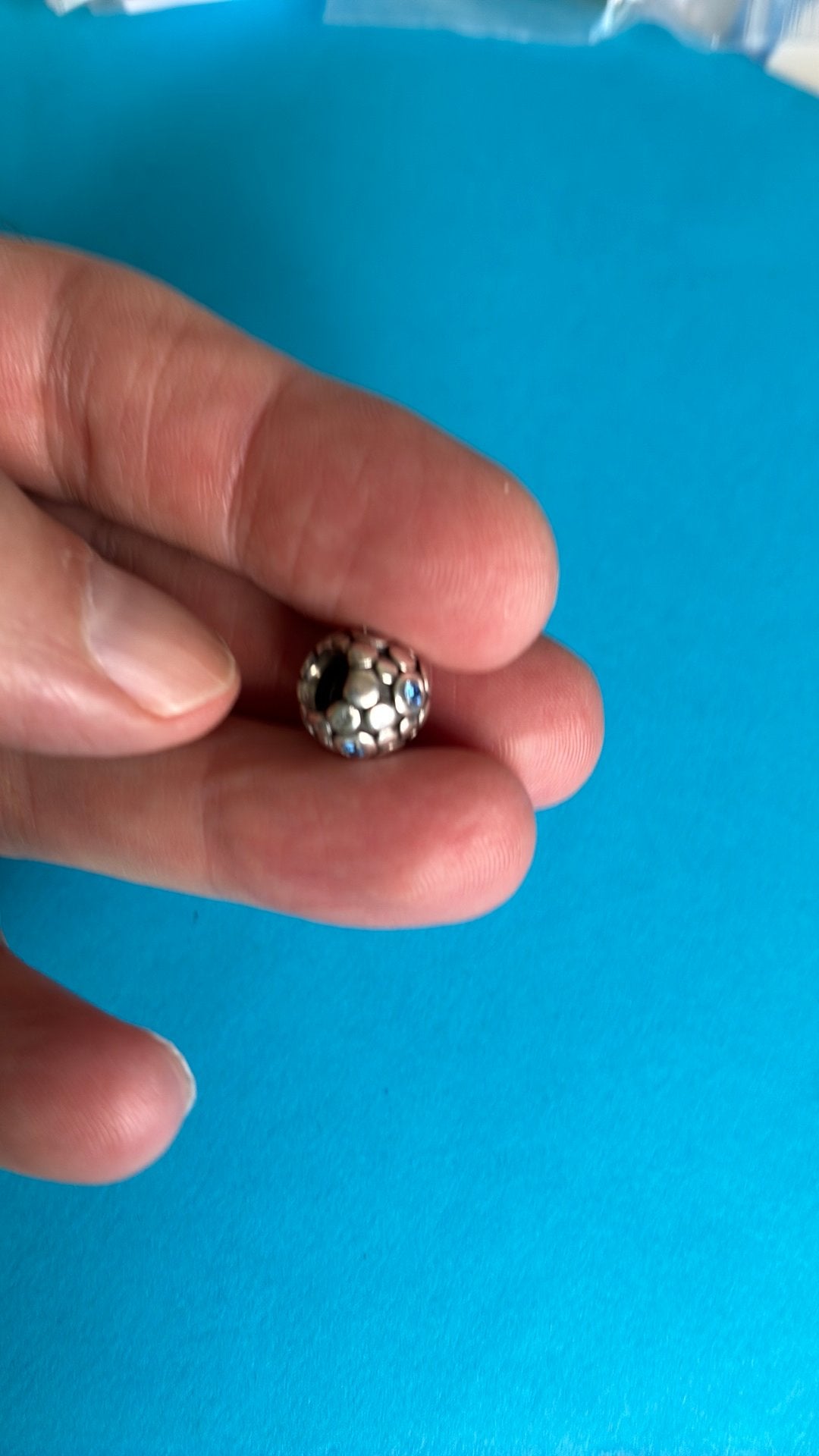 925 zilver bedel pandora, Gebruikt, Pandora, Ophalen of Verzenden, 1 bedel