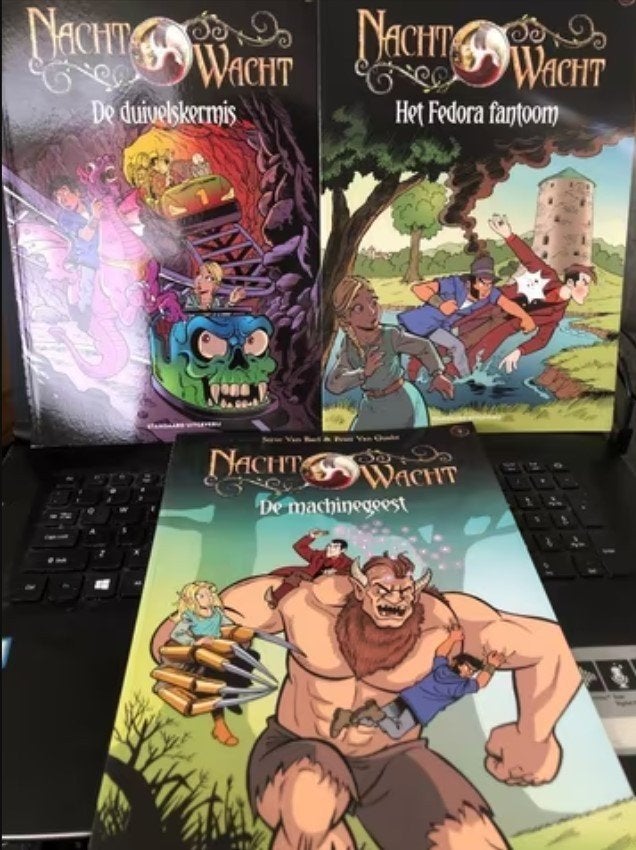 duivelskermis fedora fantoom machinegeest 3x nachtwacht k5, Meerdere stripboeken, Ophalen of Verzenden, Zo goed als nieuw