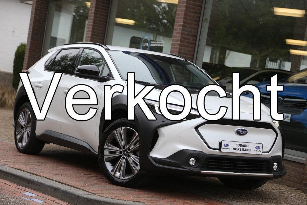 Subaru SOLTERRA Premium 71 kWh Leer Harman/Kardon 360view AC, Auto's, Subaru, Automaat, 12 maanden, Gebruikt, Stoelverwarming