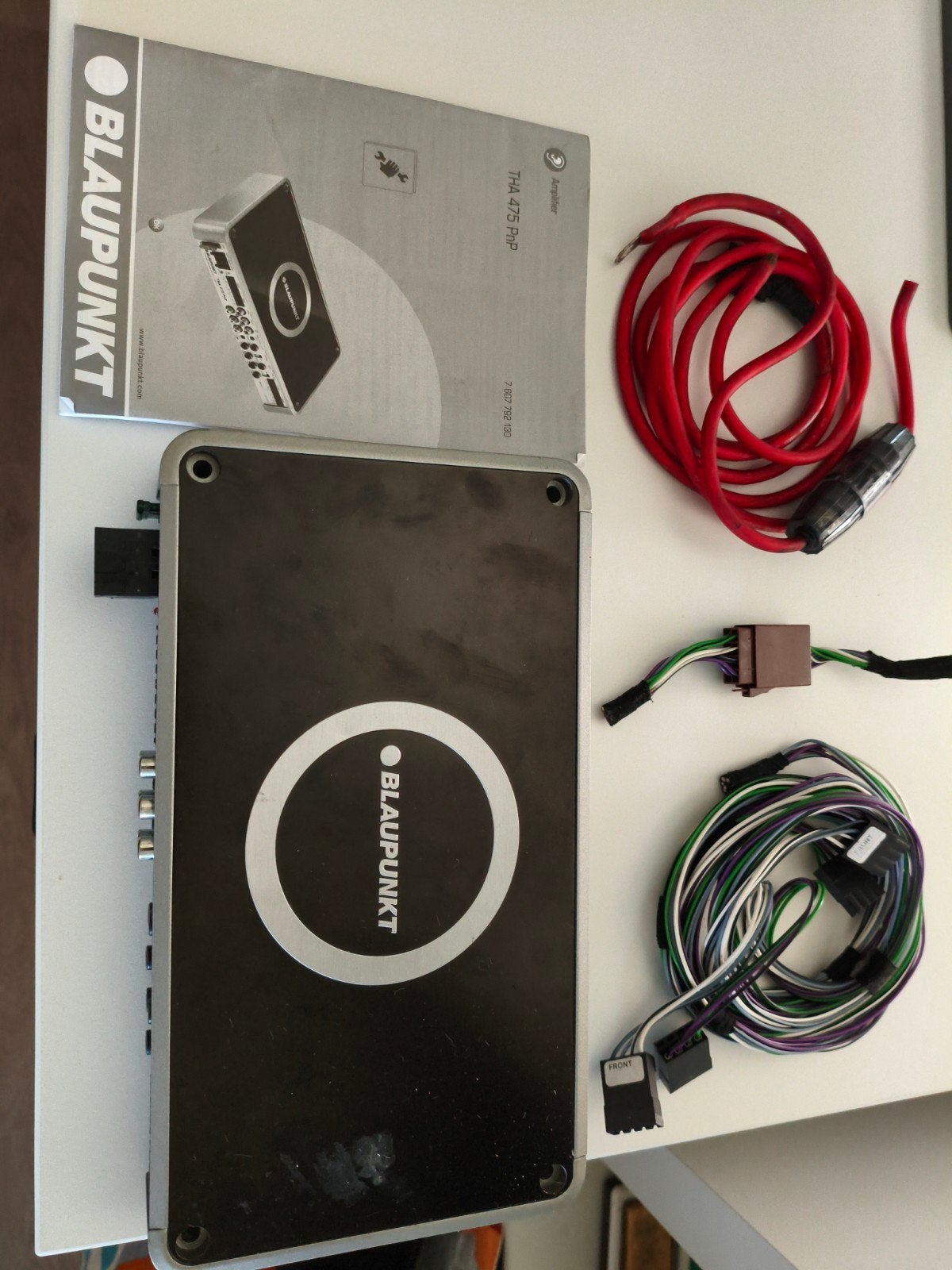 Blaupunkt THA 475 PnP versterker, Auto diversen, Ophalen of Verzenden, Gebruikt