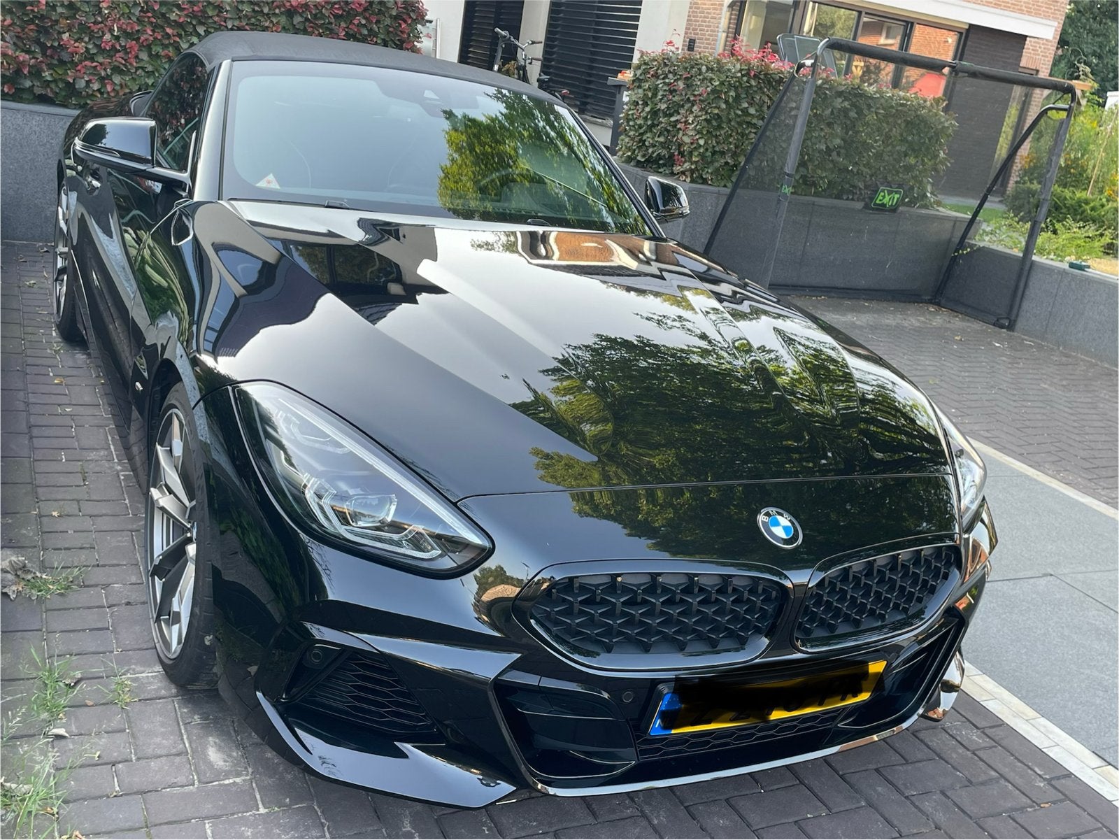 BMW Z4 M40i 340pk Aut 2021 Zwart. Alle opties! Zilvereff dak, Dealer onderhouden, Achterwielaandrijving, Zwart, Cabriolet