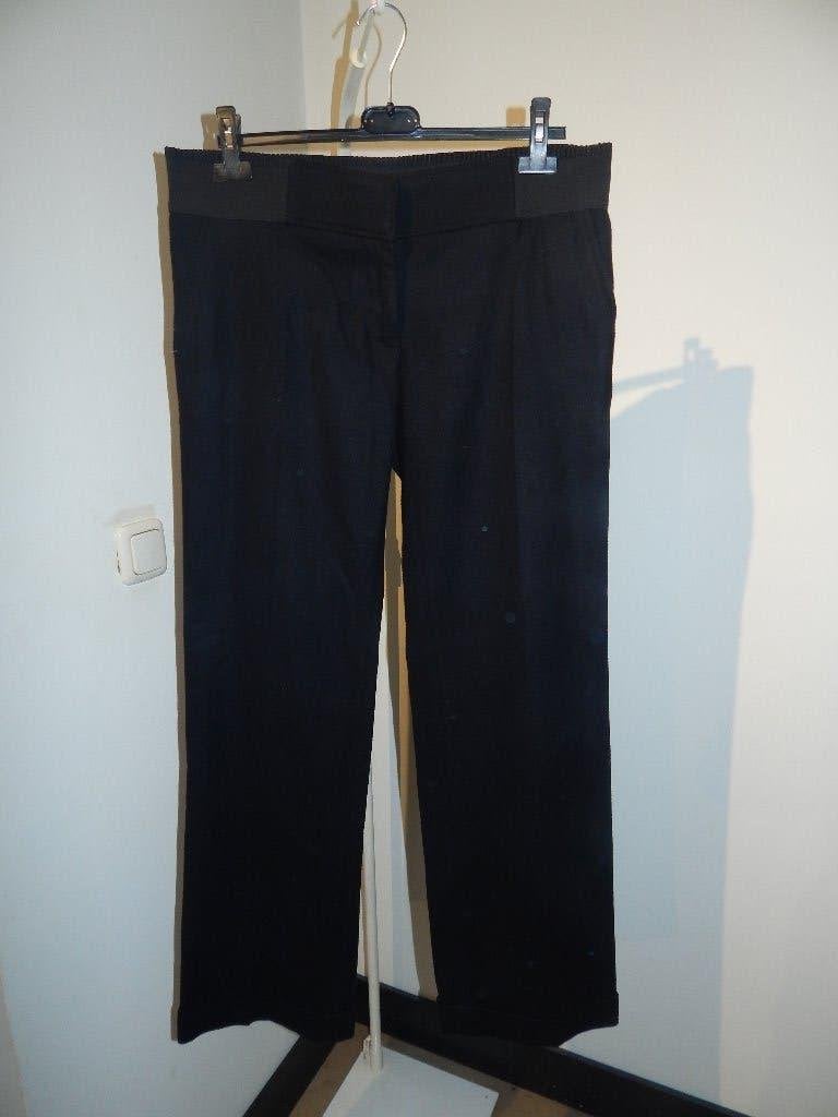Dolce & Gabbana zwarte deels wollen broek met cashmere I46, Maat 38/40 (M), Dolce & Gabbana, Verzenden, Zwart