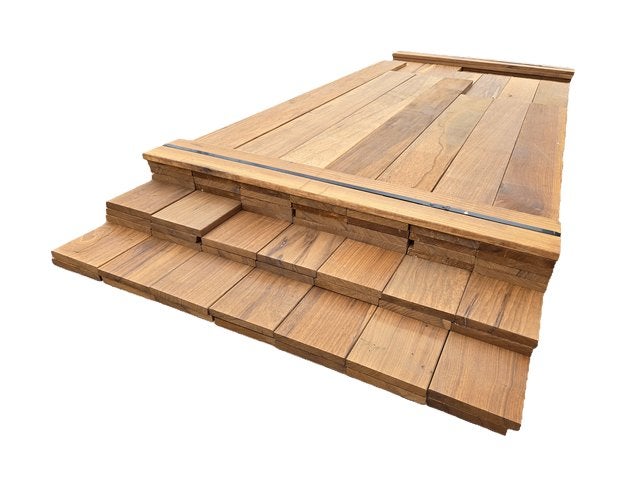 Hardhouten planken Geschaafd 1.8x14.0 cm - nr: HP34, Ophalen, Planken, Nieuw, Hardhout