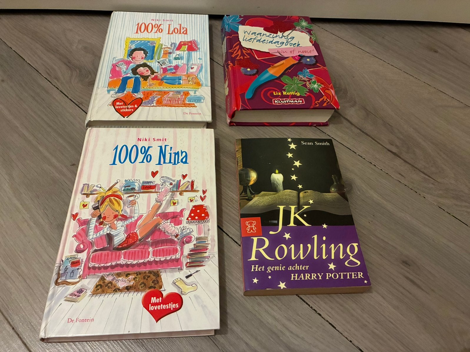 100% Nina, 100% Lola Niki Smit, Jk Rowling, Sean Smith, Ophalen of Verzenden, Zo goed als nieuw, Fictie