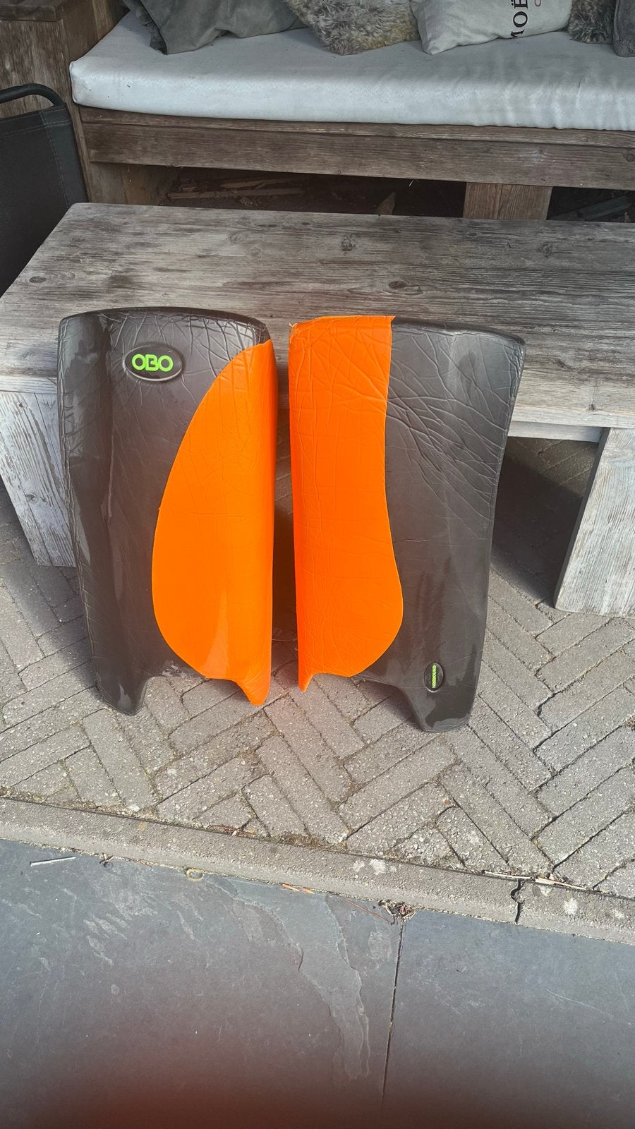 Complete keepersset - OBO Robo hi Rebound & Bauer helm, Ophalen of Verzenden, Gebruikt, Overige typen