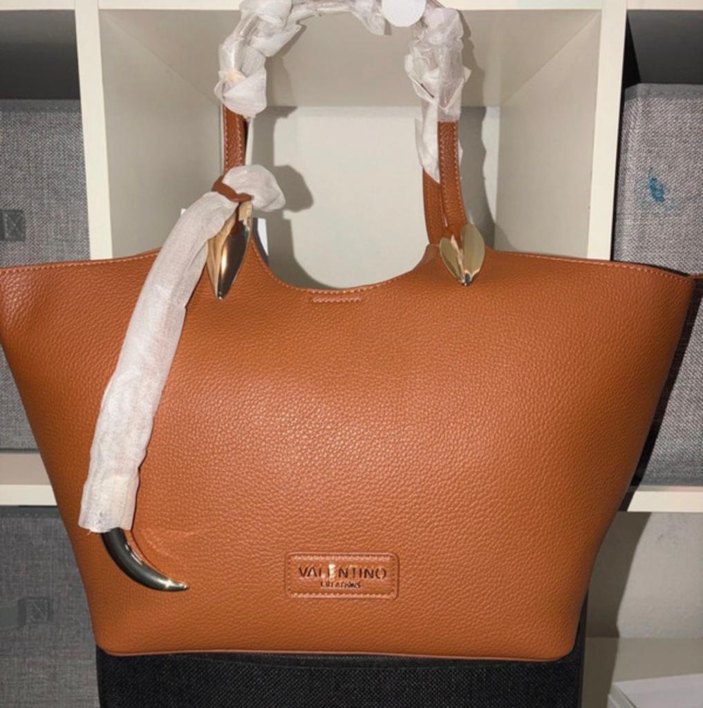 Valentino creations nieuw cognac kleur, Ophalen of Verzenden, Nieuw, Bruin, Handtas